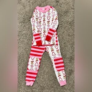 Hanna Andersson Cindy Lou Who Candy Cane PJ Set, 4T